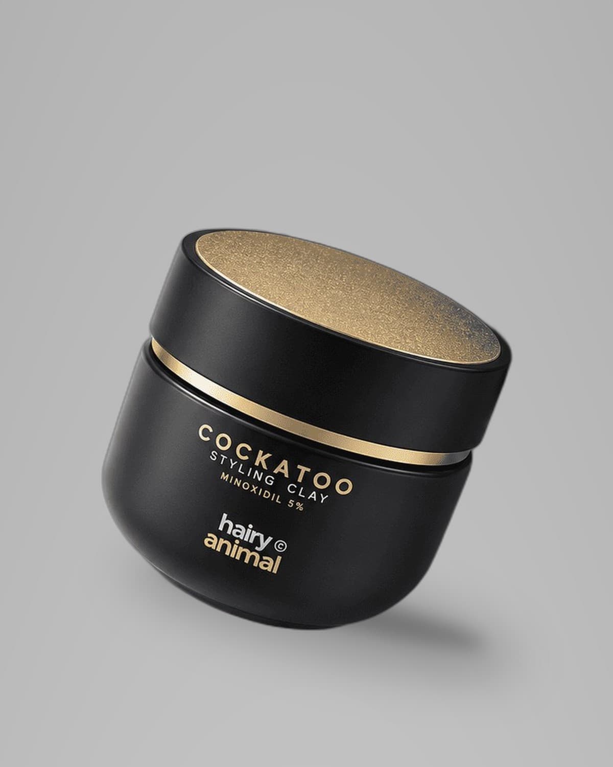 Cockatoo Styling Clay jar, minoxidil 5%
