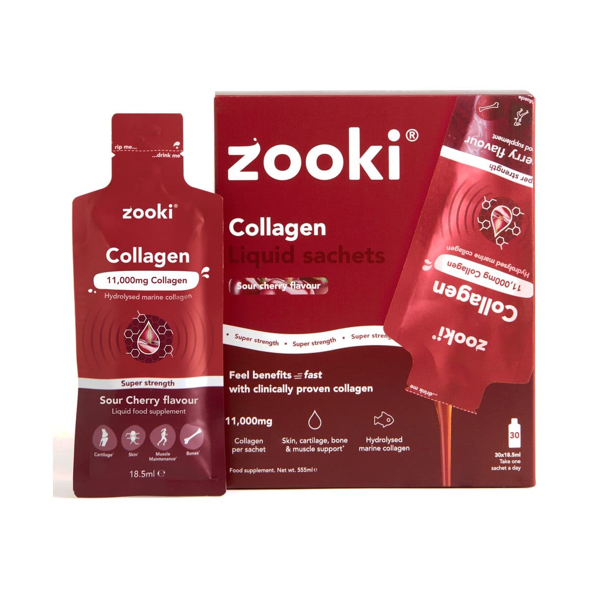 Zooki Super Strength Marine Collagen 11,000mg