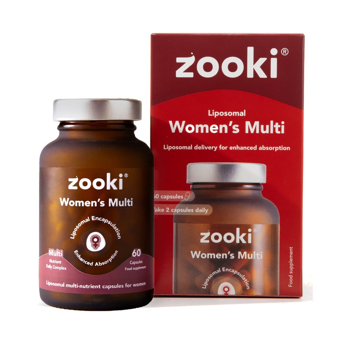Zooki Liposomal Women's Multivitamin + Daily Nutrient Complex