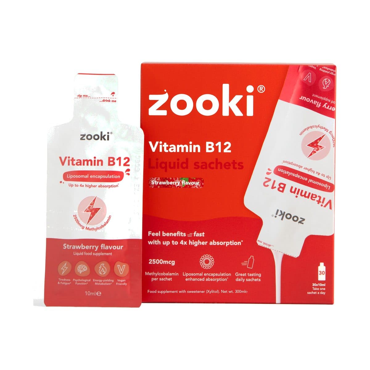 Zooki Liposomal Vitamin B12 2500mcg