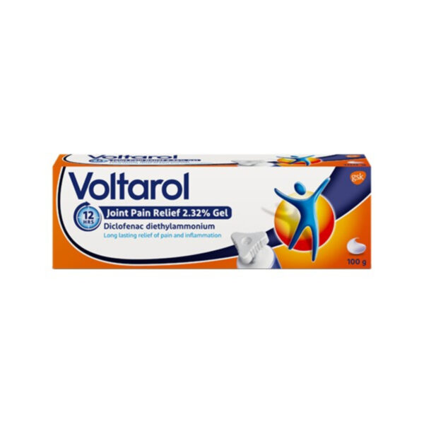 Voltarol 12 Hour Joint Pain Relief 2.32 Gel 100g PPRX